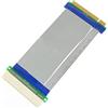 Aukson Q31 PCI Riser Card Extender Adapter Flex Prolunga 19cm nastro piatto per PCI Slot Low Profile Server PC Case compatto senza driver Plug & Play senza attrezzi