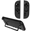 Generic Custodia protettiva per controller Switch 2, cover in silicone per gamepad Switch 2, antiscivolo, antiurto, per Switch 2 Joy-Con con ritagli precisi per pulsanti (5 opzioni di colore) (nero)