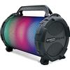 ISNATCH GBC ISNATCH iSnatch - BazooLED 40 Altoparlante con Bluetooth e LED Discolight multicolore