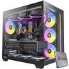Tiburcc Computer Gaming PC doppia camera (R7 7700, RTX 5070 12GB) 32GB RAM 1TB NVMe WIFI Bluetooth