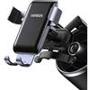 UGREEN Supporto Telefono Auto Bocchette d'Aria Rotonde, Compatibile con Dispositivi da 4,7a 7 Pollici, Come iPhone 15 14 13 Plus PRO Max, Galaxy S23 Ultra S22 A14, Redmi Note 12 PRO, ECC.
