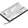 TCTK TECHTEK Batteria 1200mAh compatibile con [Garmin] Nuvi 2460LMT, Nuvi 2595LM, 2595LMT, 2660LMT, 2669LMT sostituisce 361-00051-00, 361-00051-01, 361-00051-12