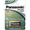 Panasonic 6R61 Everyday Transistor 9V, Argento