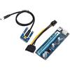 ciciglow Cavo di prolunga PCI-E, adattatore PCI-E 16x Mini PCI-E a PCI Express16x Extender Riser Adapter per estrazione di schede video