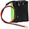 Akkuman.de Akkutechnik vom Fachmann Batteria per luci di emergenza 3,6 V 1500 mAh F1 x 3 (serie) AA NI-MH Beghelli 4251677366593