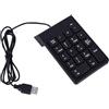 mumisuto Mini Tastierino Numerico USB 18 Tasti Tastiera per Laptop PC Desktop Pro