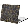 FFBOFFC Custodia Rigida Compatibile con MacBook Pro 14 Pollici 2023 2022 2021 Modello M3 A2992 A2918 M2 A2779 M1 A2442 con Touch ID, Custodia in Plastica Protettiva Copertura Case, Schizzo di Fiori