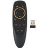 Agatige Air Mouse, Telecomando Vocale Universale Mini Tastiera Wireless 2.4G con Giroscopio Controllo Remoto Domestico per TV Box/PC/Smart TV(Nero)