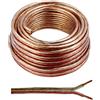 SeKi Cavo per altoparlante, 2 x 4,00 mm2, 10 m, trasparente, CCA