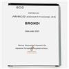 Audiosystem Batteria Compatibile Per BRONDI Amico Smartphone XS Con Capacità Originale da 2200Mah Bianca Pila Nuova Ricambio Sostituzione