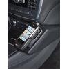 KUDA 091895 Mercedes classe A (W176) anno di costruzione ab 07 - 2012 Telefonconsole in similpelle nero