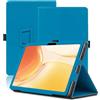 Envibe Custodia per Wacom One 12 11.6 Pollici, Cover Tablet Wacom One 12, Copertura Protettiva Pieghevole con Supporto per Matita e Cinturino da Polso, Protezione Completa. (Azzurro)