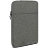 moex Custodia per tablet Oukitel RT8 - Custodia con scomparto per accessori, in fibra di poliestere, minimalista con cerniera, impermeabile, grigio scuro