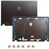 WANGHUIH Cover posteriore per schermo LCD, compatibile con computer portatile MSI Raider GE77 HX GE77HX 12U MS-17K5