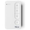 Generico ECI ELETTROFORNITURE Telecomando Radiocomando Trasmettitore Mini Bidirezionale Portatile Bianco NICE MINIDOMI' 1 MINIDOMI1 ex MW1