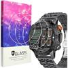 Blueshaweu Pellicola protettiva compatibile con smartwatch LIGE da uomo 1,43'' ST19, durezza 9H, pellicola protettiva in vetro temperato [3 pezzi] per smartwatch SIEMORL ST19 / LIGE ST19 (trasparente)