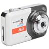 Fockety Microcamera digitale, fotocamera ultra mini con risoluzione 1280 x 960 su portachiavi, videocamera mini DV portatile per bambini e adulti (Grigio argento)