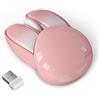 Generico Cute Bunny Wireless - Cordless Animal Mouses, Quiet Click Rabbit Mouses | 2.4G Battery Powered Mice, Colorful Candy Design, Ergonomic, Portable Computer Accessory, Fun Tech Gadget