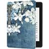 NagpintS Custodia in Pelle PU per Kindle Voyage 2014 Rilasciata E-Reader Cover per Kindle Voyage Guscio Protettivo con Auto Sleep/Wake-Kapok