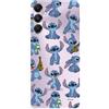 LA CASA DE LAS CARCASAS Custodia per Samsung Galaxy A05s Ufficiale di Lilo & Stitch Patron Trasparente per proteggere il tuo cellulare. Cover per Samsung in silicone flessibile con licenza ufficiale Disney