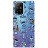 LA CASA DE LAS CARCASAS Custodia per OPPO A94 5G ufficiale di Lilo & Stitch Pattern trasparente per proteggere il tuo cellulare. Cover per iPhone in silicone flessibile con licenza ufficiale Disney