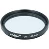 vhbw filtro UV universale per obiettivi di fotocamere con attacco da 40,5mm - Filtro protettivo, nero