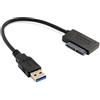 Gaoominy Cavo adattatore USB per unita' ottica CD/DVD ROM slimline SATA da 3,0 a 7 + 6 13Pin
