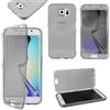ebestStar - Cover Compatibile con Samsung S6 Edge +Galaxy SM-G928F Edge Plus Custodia Silicone Portafoglio Gel TPU, Protezione Anti Shock AntiGraffio, Nero [Apparecchio:154.4x75.8x6.9mm 5.7]