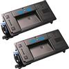 DogePro 2 Toner Compatibili per Kyocera TK-3160 [1T02T90NL0] (Nero, 12500 Stampe) per Kyocera ECOSYS P3045DN P3050DN P3055DN P3060DN P3145DN P3150DN P3155DN P3260DN M3145DN M3645DN M3800 Series M3860I
