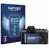 savvies 3 Pezzi Pellicola Protettiva Vetro per Fujifilm X-S20 9H Protezione Schermo, Lamina di Vetro, Trasparente, Anti-Impronta, Anti Graffio