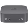 Generic Custodia protettiva per Mac Mini M4/Pro Cover protettiva con apertura precisa in silicone per Mac Mini 2024 accessori per cover (nero traslucido)