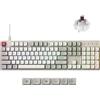 Keychron Tastiera meccanica C2 Pro cablata con frequenza di polling di 8K Hz, retroilluminata RGB personalizzata a grandezza naturale, sostituibile a caldo, non lucida tramite copritasti in PBT