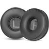 TaiZiChangQin HA-S30BT - Cuscinetti auricolari di ricambio compatibili con cuffie JVC HA-S30BT HA S30BT S30BT S30BT, in pelle proteica, in memory foam, colore nero
