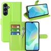 Fertuo Cover per Samsung Galaxy A17 5G / 4G, Custodia Portafoglio Cover a Libro in Pelle Flip Case Sottile con Silicone Bumper, Fibbia Magnetica, Porta Carte e Kickstand, Verde