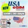 SmoooS eSIM Stati Uniti 30 Giorni 10GB | eSIM QR inviata via e-mail entro 24 ore dalla spedizione | Scansione QR e utilizzo immediato | Attivazione automatica