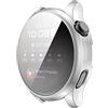 XoTek Cover Full Cover Case per Huawei Watch 3 46mm / Watch 3 Pro 48mm Screen Protector (Huawei Watch 3 (46mm), Argento)