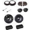 Superauto hi-fi Kit 4 Casse Compatibili con Fiat Panda seconda serie dal 2003 al 2011 Con Adattatori E Supporti Altoparlanti ATX 6.2C 16 cm Predisposizione Anteriore