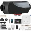 VEVOR Riscaldatore ad Aria Diesel da Parcheggio Riscaldatore per Auto 12V 5-8KW a Carburante con Interruttore LCD con Telecomando e Kit di Accessori per Camion Roulotte Camper Autobus