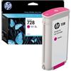 ORIGINALE HP 728 MAGENTA 130ML F9J66A PIGMENT PER HP Designjet T730 ,T830 728 CA