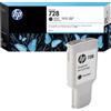 ORIGINALE HP 728 NERO OPACO 300ML F9J68A PIGMENT PER HP Designjet T730 ,T830 728