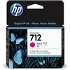 CARTUCCIA HP 712 MAGENTA 3ED68A ORIGINALE PER HP DESIGNJET STUDIO STEEL,T230,T25