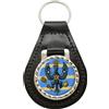 Family-crests Portachiavi In Pelle Del 14°/20° Reggimento Hussars Britannico