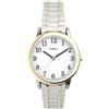 Timex Orologio da donna Easy Reader Expansion Band 30mm, Bicolore/Bianco, Womens Standard