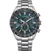 Citizen Orologio Cronógrafo Solare Uomo con Cinturino in Acciaio Inossidabile CB5946-82X