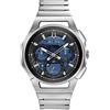 Bulova Orologio Cronografo Quarzo Uomo con Cinturino in Acciaio Inox 96A205