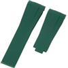 ROUREOX 20Mm Cinturino Ricambio Silicone Colorato, Gomma Con Fibbia In Metallo per Rolex Submariner/GMT/Daytona/Yacht-Master/Explorer I/II-Verde Senza Fibbia 20MM
