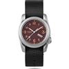 BODERRY Orologio Uomo Automatico Titanio - 40mm Orologio da Campo Militare, Movimento Meccanico Giapponese, Funzione Giorno-Data, Corona a Vite, Impermeabile 100m, Cinturino in Nylon - VOYAGER