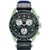 Swatch Orologio da Polso Moonswatch Mission to Earth in Bioceramica