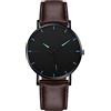 WIRMEC Orologi da uomo 2024 orologi di lusso orologio al quarzo quadrante in acciaio inossidabile orologio casual da uomo, L