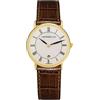 Michel Herbelin Placcato oro signore cinturino in pelle classica 16845/P08GO